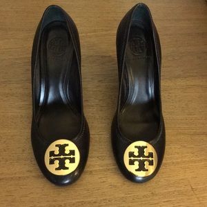 Tory Burch authentic black wedge